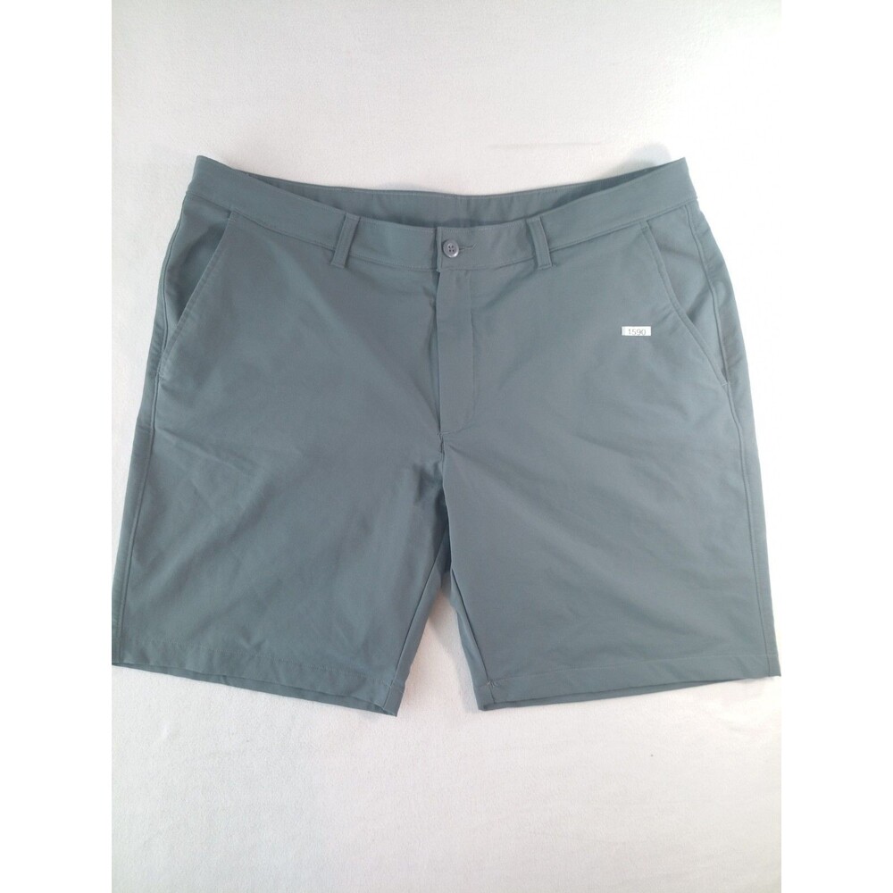 Under Armour Golf Shorts Mens 42 Gray Performance Stretch Flat Front Athletic